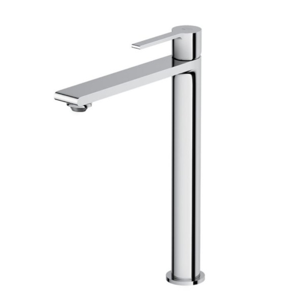 Cersanit Virgo bateria umywalkowa sztorcowa wysoka chrom