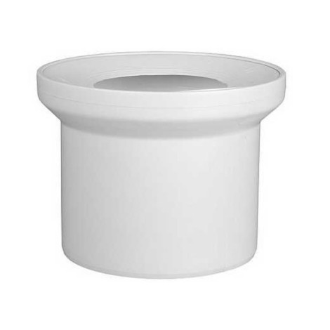 M.Karlak traper prosty WC, łącznik rurowy biały L150mm FI110