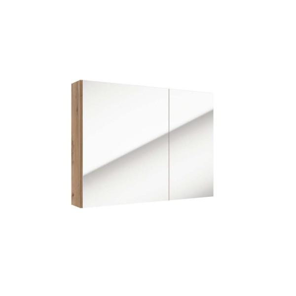 Defra Salsa E80 szafka lustrzana dąb złoty 80cm