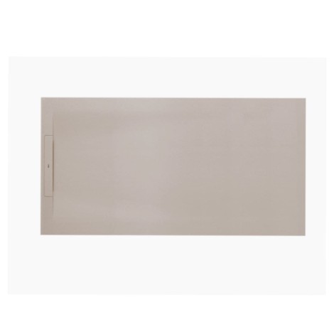 Roca Pyros brodzik kompozytowy stonex z ukrytym odpływem beżowy 160 x80 cm
