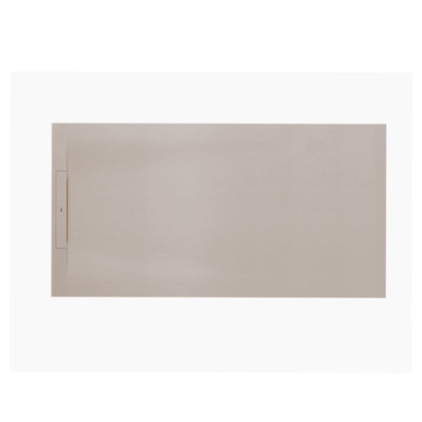 Roca Pyros brodzik kompozytowy stonex z ukrytym odpływem beżowy 160 x80 cm