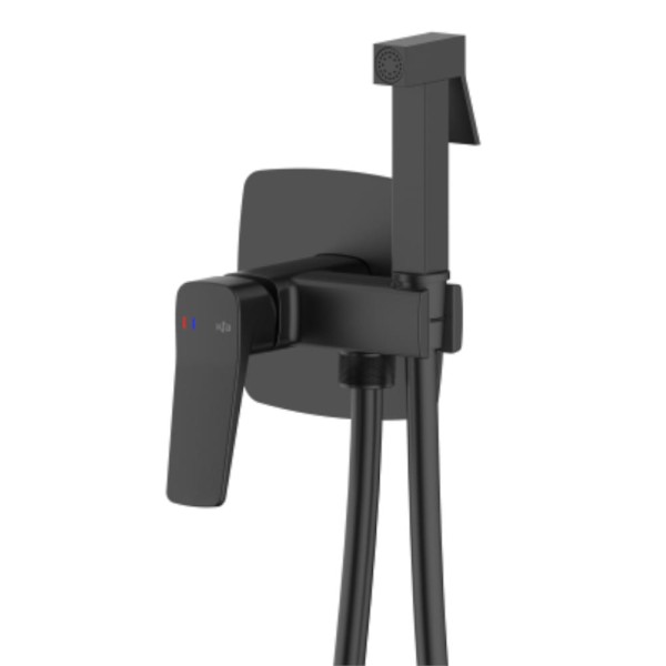 KFAMalaga bateria bidetowa podtynkowa czarna