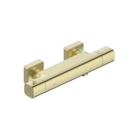 Kfa Malaga bateria natryskowa termostatyczna  light gold