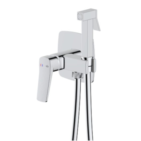 KFA Malaga bateria bidetowa podtynkowa chrom