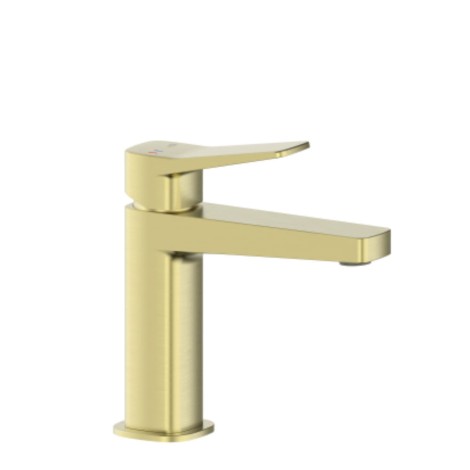 Kfa Malaga bateria umywalkowa stojąca light gold