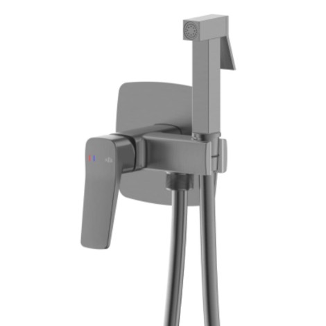 KFA Malaga bateria bidetowa podtynkowa gun metal