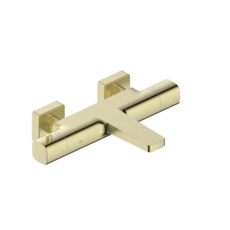 Kfa Malaga bateria termostatyczna wannowa light gold