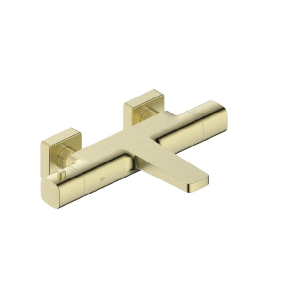 Kfa Malaga bateria termostatyczna wannowa light gold