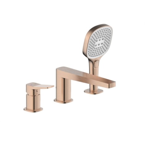 Kfa Malaga bateria wannowa 3-otworowa rose gold