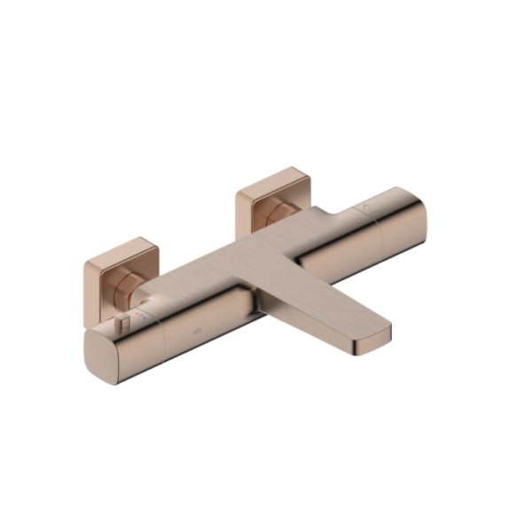 Kfa Malaga bateria termostatyczna wannowa rose gold
