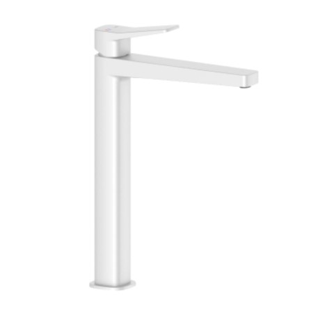 Kfa Malaga bateria umywalkowa nablatowa white