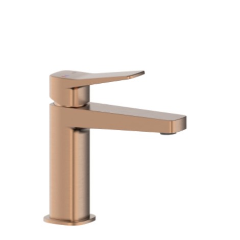 Kfa Malaga bateria umywalkowa stojąca rose gold