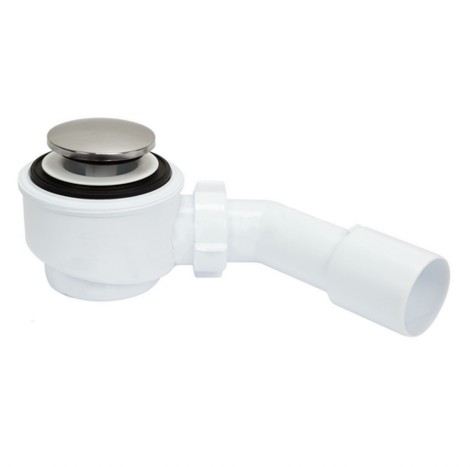 Tycner syfon brodzikowy niski z korkiem klik-klak fi 50