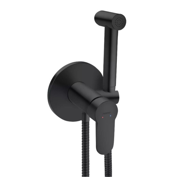 Ferro Nostris batertia bidetowa podtynkowa czarna