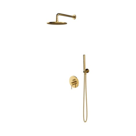 Omnires Y system prysznicowy podtynkowy złoty