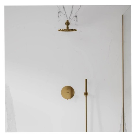 Omnires Y system prysznicowy podtynkowy złoty