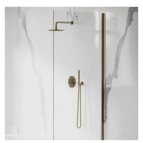 Omnires Y system prysznicowy podtynkowy złoty