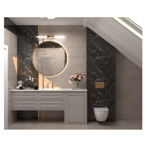 Netto Frnakfurt Light Grey mat płytka gresowa 60x60cm