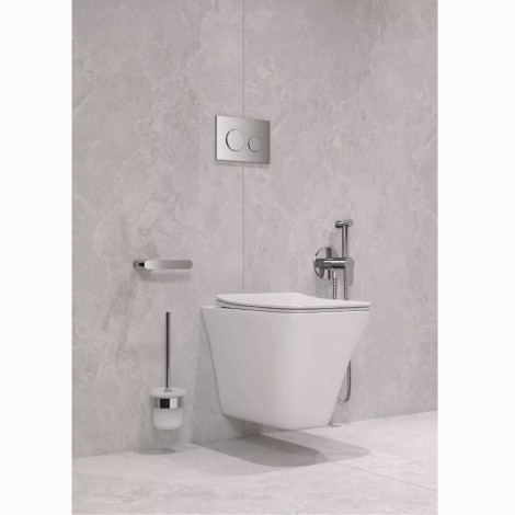 Ferro Nostris bateria bidetowa podtynkowa chrom - aranżacja.