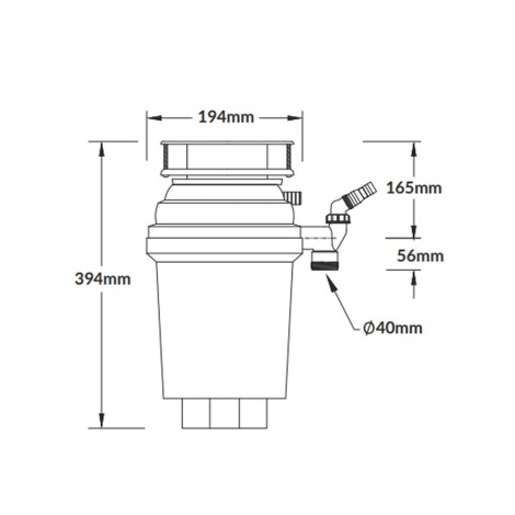 McAlpine Perfect Grind rozdrabniacz do odpadów WDU-4ASEU-POL