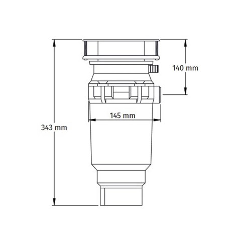 McAlpine Perfect Grind rozdrabniacz do odpadów WDU-1ASEU-POL