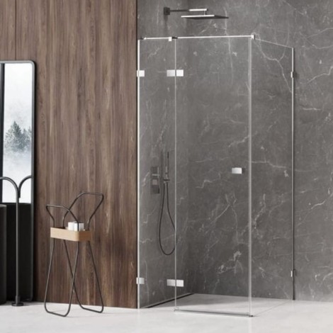 New Trendy Avexa kabina kwadratowa lewa 80x80x200cm