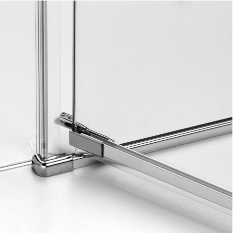 New Trendy Avexa drzwi wnękowe 900x2000 mm chrom