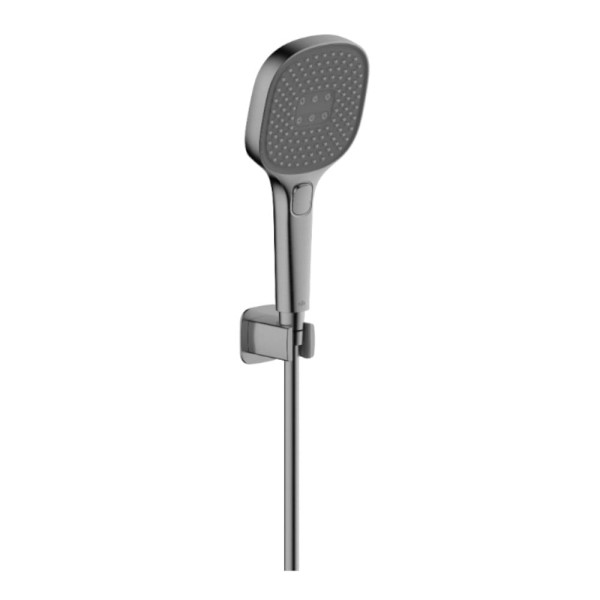 Kfa Malaga zestaw prysznicowy punktowy gun metal/szary