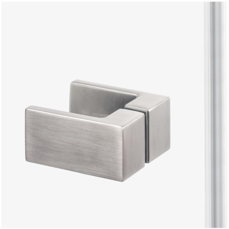 New trendy kabina prysznicowa lewa AVEXA NICKEL BRUSHED 