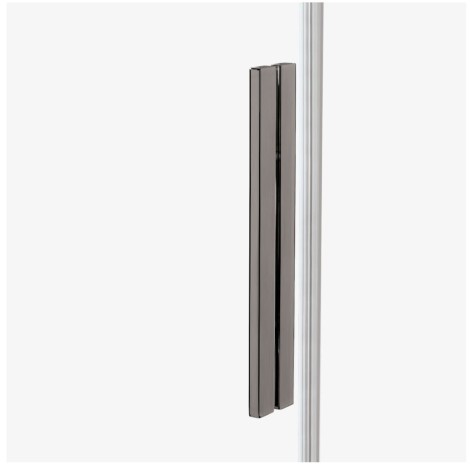New trendy kabina prysznicowa SMART GUNMETAL BRUSHED 1D prostokątna 120*90*200