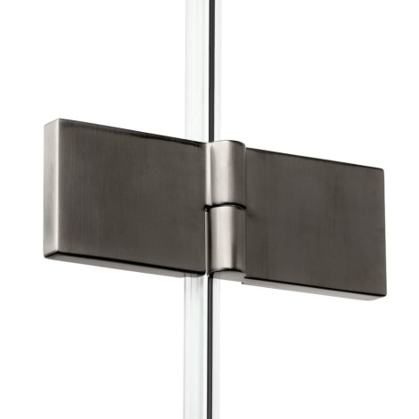 New trendy kabina Soleo GUNMETAL BRUSHED 2D prostokątna 80*90*195