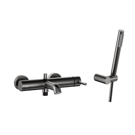 Kfa Moza bateria wannowa pozioma z natryskiem punktowym gun metal/szary