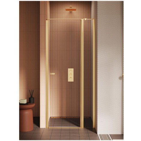 New Trendy drzwi wnękowe New Soleo Gold Brushed 1D 