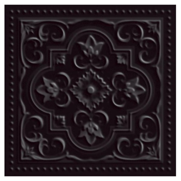 Paradyż Classy Chic nero A płytka ścienna 19,8x19,8cm