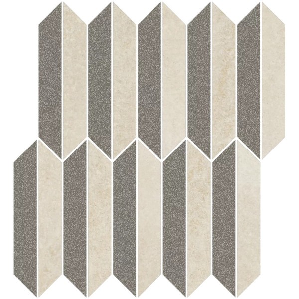 Paradyż Mystic  shadows beige mozaika cięta mix mat 