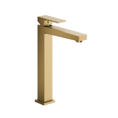 Kfa Logon bateria umywalkowa nablatowa light gold