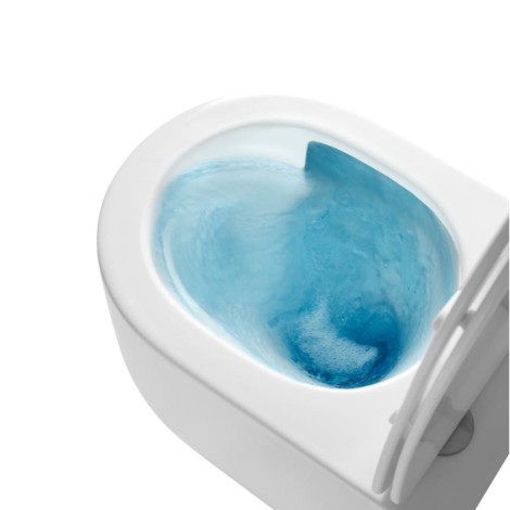 Invena Korfu miska podwieszana z deską wolnoopadającą-system szybkiego slukania  