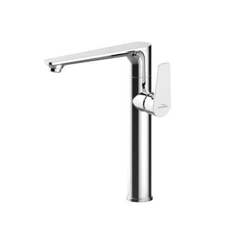 Invena Dokos bateria umywalkowa wysoka chrom 