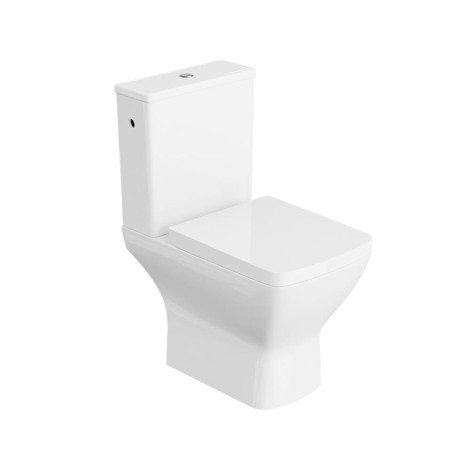 Lavita Lotus kompakt WC bezkołnierzowy z deską wolnoopadającą