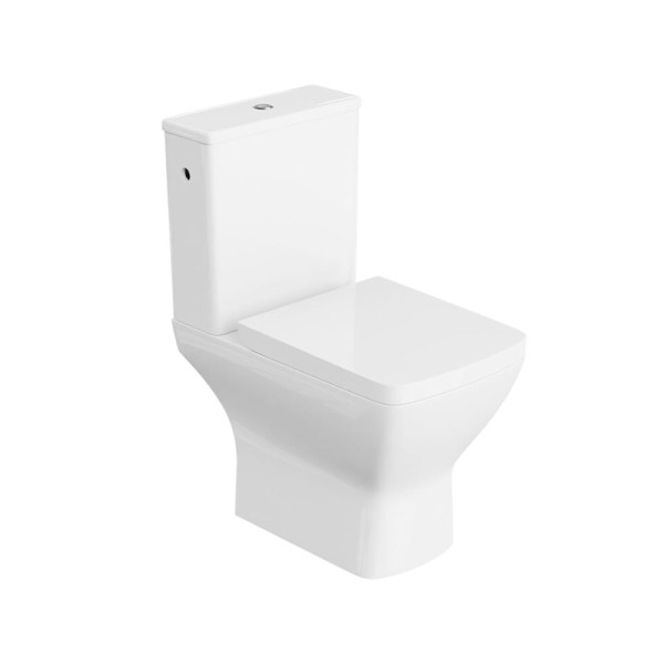 Lavita Lotus kompakt WC bezkołnierzowy z deską wolnoopadającą