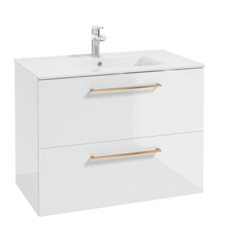 Defra Metro System D80  szafka podumywalkowa biały 80 cm.