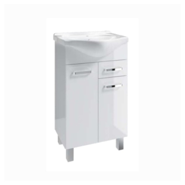 Defra Estima D50 szafka pod umywalkę biała 50cm