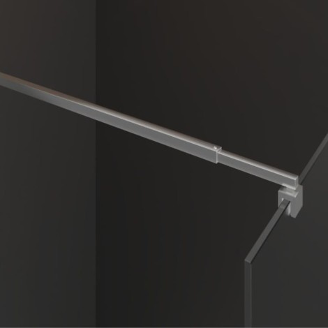 Invena kabina Walk-in II 800X20000 mm profil chrom