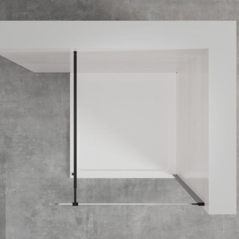 Inwena kabina Walk-in II 900x2000mm profil czarny