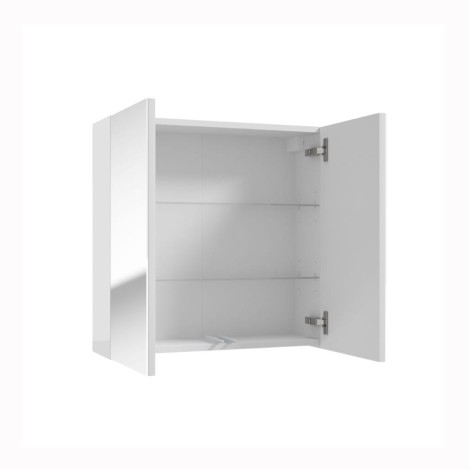 Defra Duo E60 szafka lustrzana biały połysk 60 cm