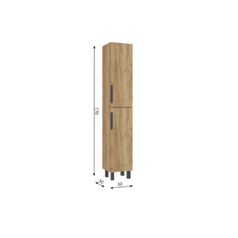 Defra Lily C30 słupek dąb craft złoty 30cm