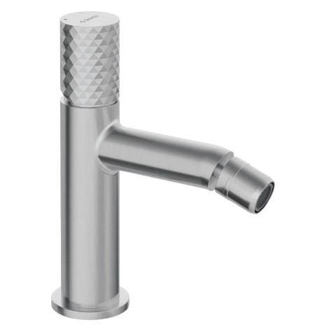 Deante Silia Hexa bateria bidetowa stal szczotkowana