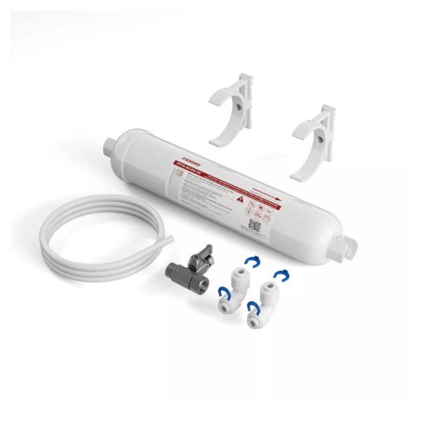 Ferro Filtrata zestaw startowy z wkładem filtrującym 2,5" z aktywnym węglem impregnowanym srebrem, 