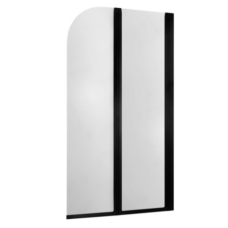 Kfa Modern parawan nawannowy składany 2-elementowy 80 cm czarny