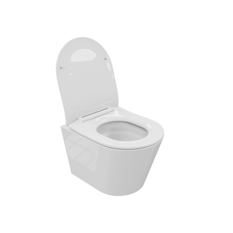Lavita Cante 2.0 miska WC wisząca ze spłukiwaniem wirowym i deską wolnoopadającą